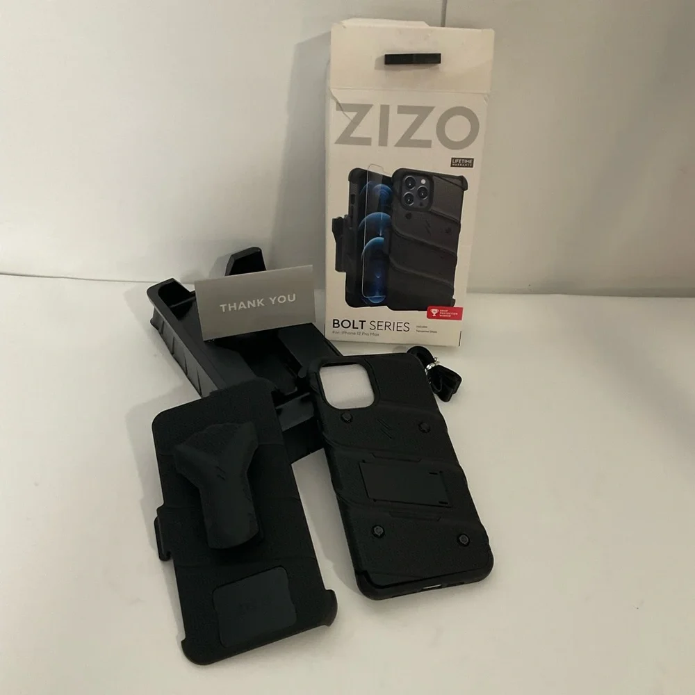 ZIZO Bolt Series for iPhone 12 Pro Max Phone Case w/Belt Clip, Kickstand, NIB